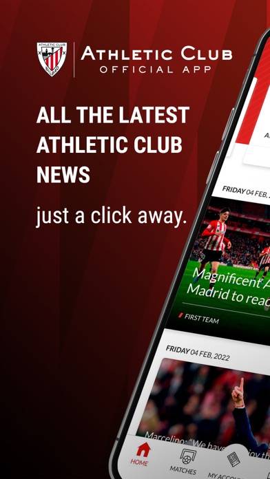 Athletic Club - app oficial captura de pantalla