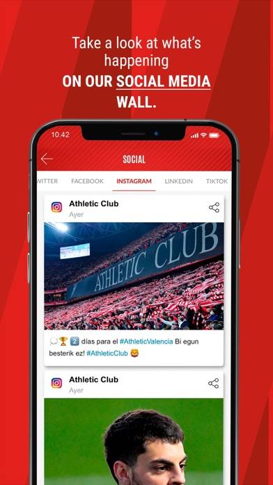 Athletic Club Captura de pantalla de la aplicación #6
