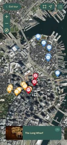 Boston Freedom Tales App screenshot
