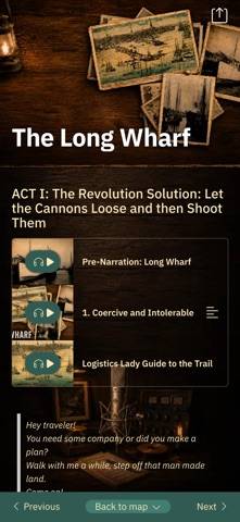 Boston Freedom Tales App screenshot