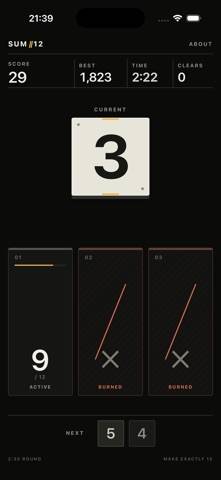 Sum//12 captura de pantalla del juego