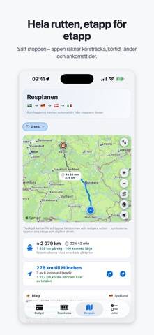 Roadtrip skärmdump