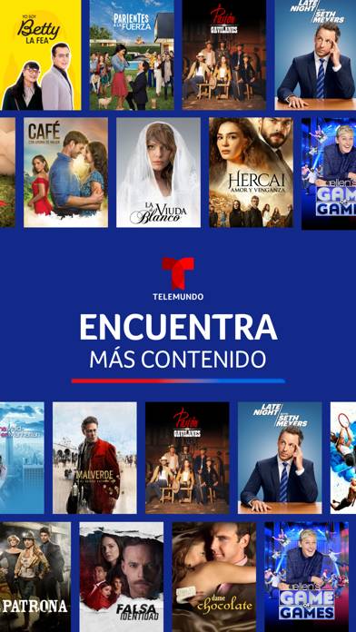 Telemundo: Series y TV en vivo App preview #1