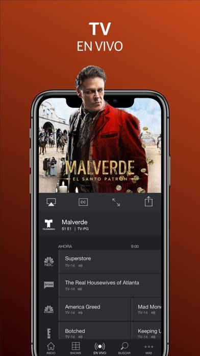 Telemundo: Series y TV en vivo App preview #3