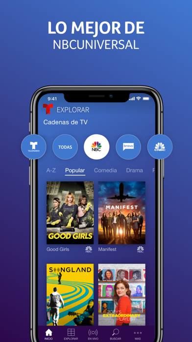 Telemundo: Series y TV en vivo App preview #4