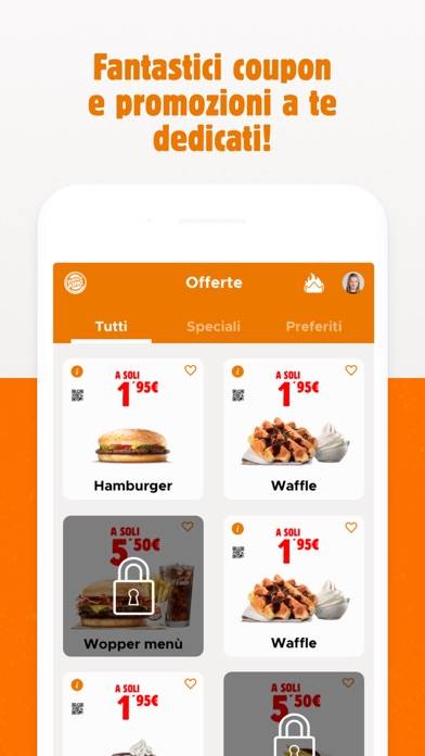 Burger King Italia Schermata dell'app #3