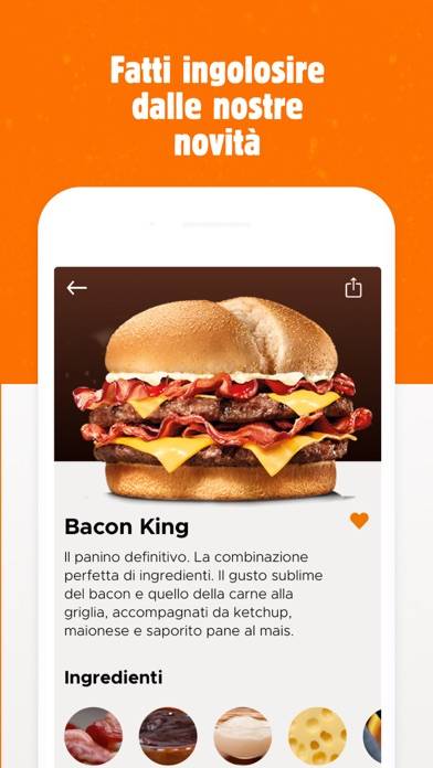 Burger King Italia Schermata dell'app #6