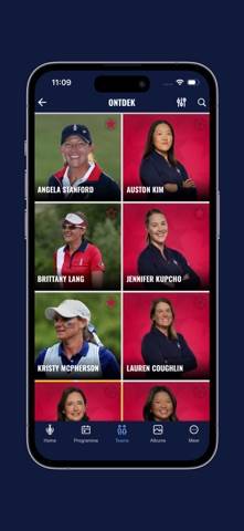 Solheim Cup App-Screenshot
