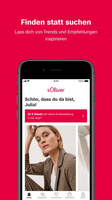 S.Oliver – Fashion & Lifestyle App-Screenshot #1