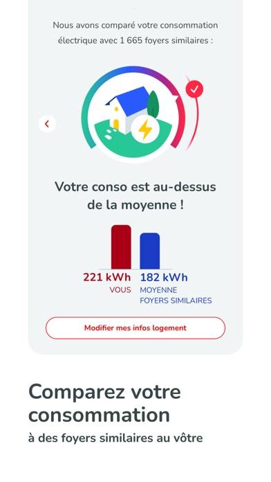 TotalEnergies Electricité&Gaz Capture d'écran de l'application