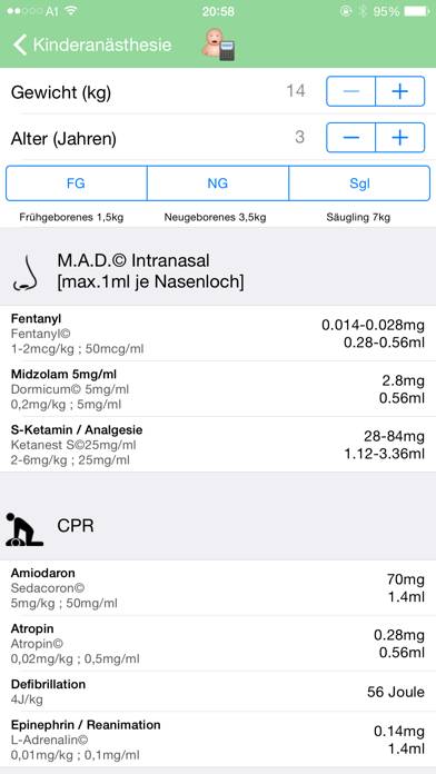 Kinder Anästhesie XS App-Screenshot #4