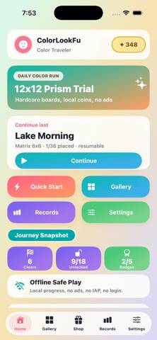 ColorLookFu game screenshot