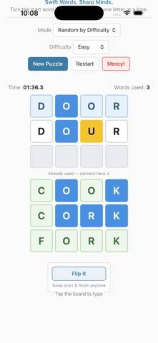 Bird2word game screenshot