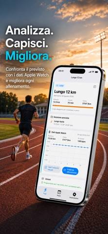AdaptiveRun Schermata dell'app