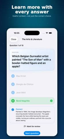 WoQ Trivia skärmdump