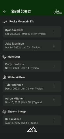 Rack Scorer App screenshot