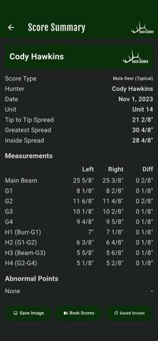 Rack Scorer App screenshot