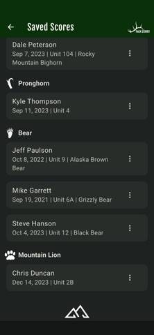 Rack Scorer App screenshot