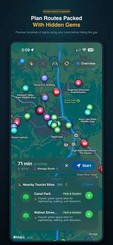 WanderWay Navigation App screenshot