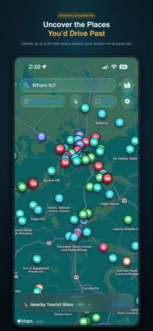 WanderWay Navigation App screenshot