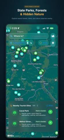 WanderWay Navigation App screenshot