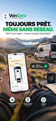 VanZero Capture d'écran de l'application