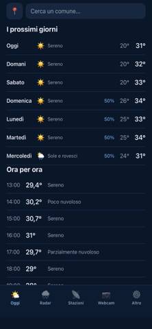 Meteo2 immagine dello schermo #2