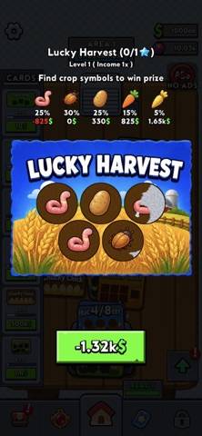 Lucky Scratch! captura de pantalla del juego
