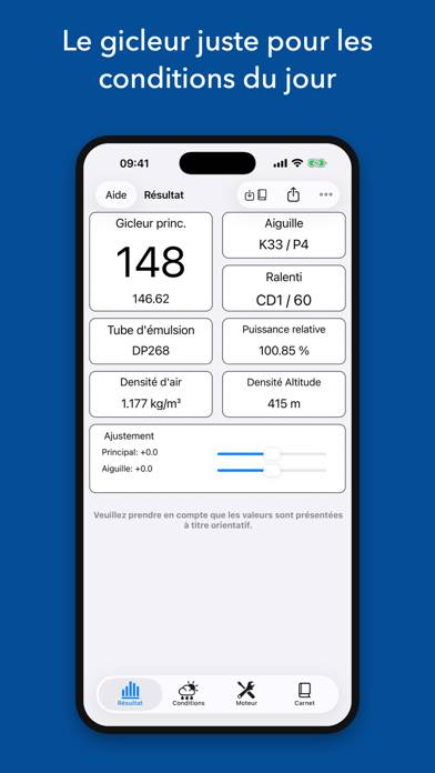 Carburation pour Vortex ROK capture d'écran