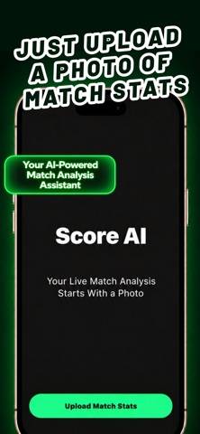 Score AI - Live Match Analysis skärmdump