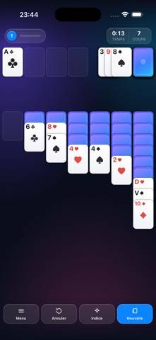 Solitaire Moderne capture d'écran