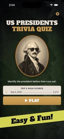 Presidential Who Am I Quiz