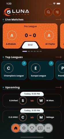 Luna Soccer: Scores & Stats