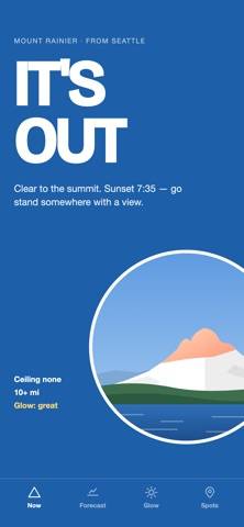 Mountain Visibility Forecast