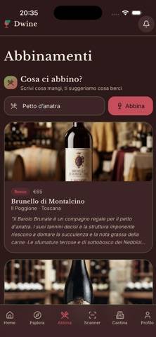 Dwine Schermata dell'app