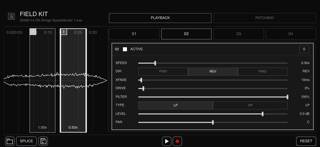 FIELD KIT Playback Engine Schermata dell'app