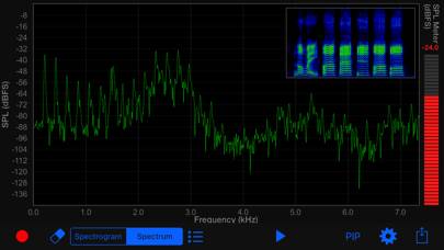 Audio Analyzer Capture d'écran de l'application #1