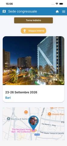 Sicpre 2026 Schermata dell'app