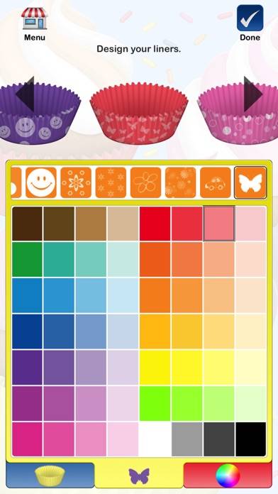 Cupcake Doodle game screenshot