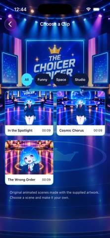 The Choicer Voicer immagine dello schermo
