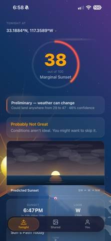 Sunset Score (a6ee78)