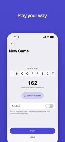 Almost: The Word Game