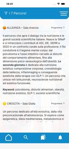 SPAZIO NUTRIZIONE immagine dello schermo