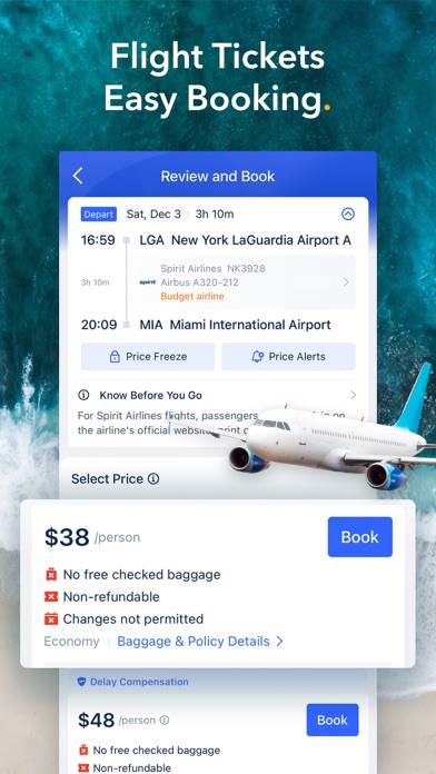 Trip.com: Book Flights, Hotels Скриншот приложения #1