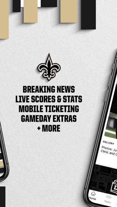 New Orleans Saints App screenshot