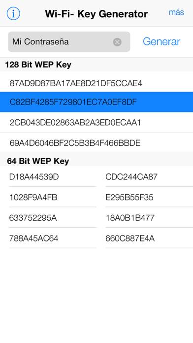 iWep Generator Pro - WiFi Pass captura de pantalla