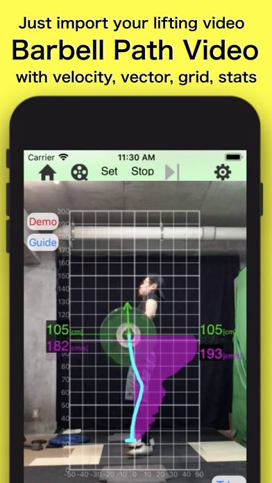 Barbell tracker GT Schermata dell'app #1