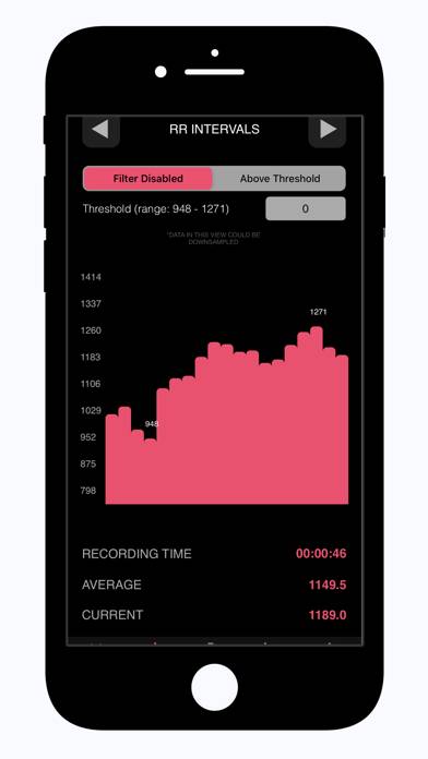 Heart Rate Variability Logger Captura de pantalla de la aplicación #2