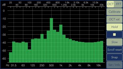 Audio Frequency Analyzer Schermata dell'app #3