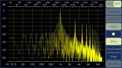 Audio Frequency Analyzer Schermata dell'app #4